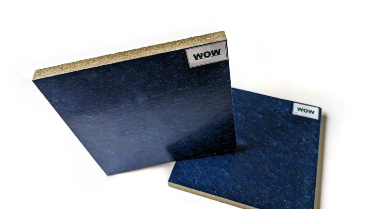WoW Boards - recycled plastic material used for sustainable construction