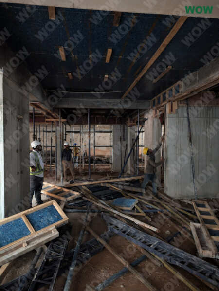 de-shuttering plastic sheets