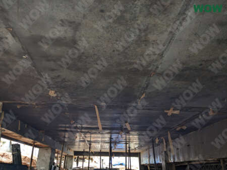 ceiling shuttering finish