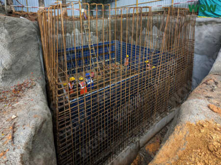 water tank shuttering work