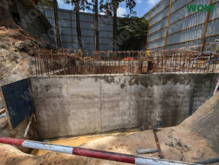 water tank shuttering finish
