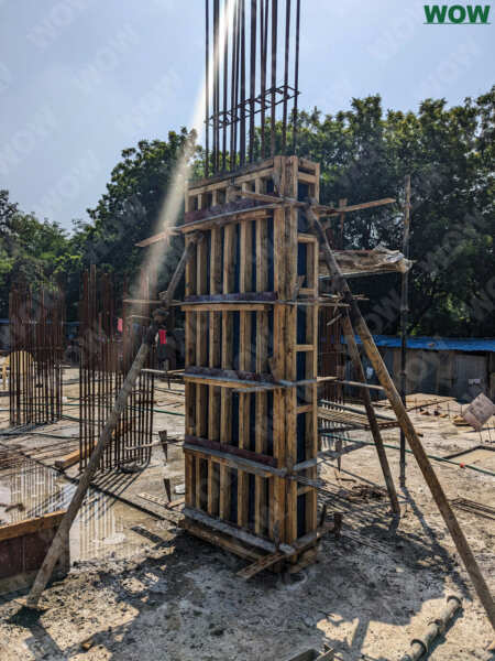 shuttering column