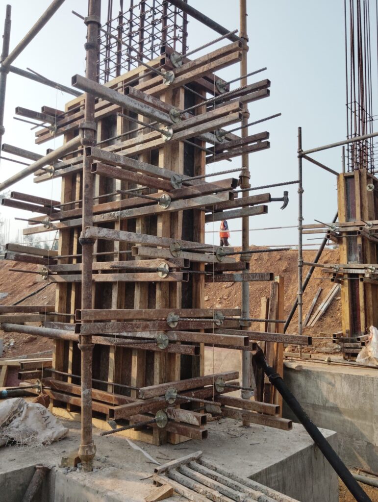 column shuttering