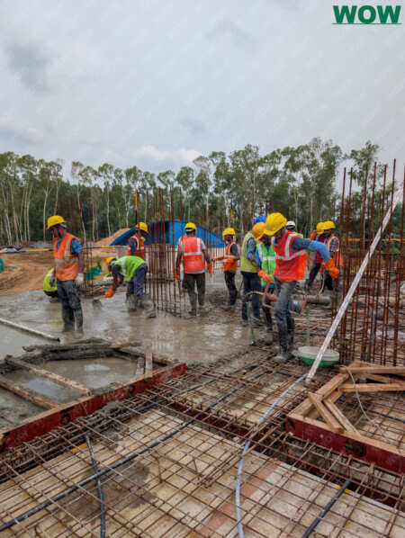 formwork site