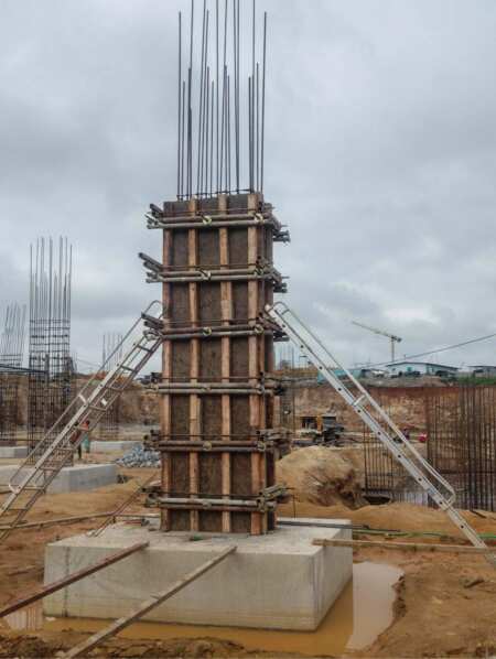 column shuttering sheets