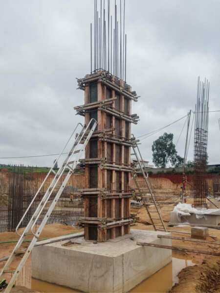 column shuttering boards