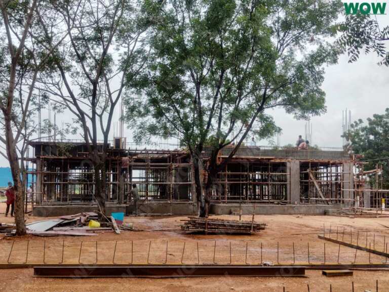 shuttering work finish