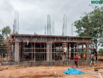 shuttering work finish