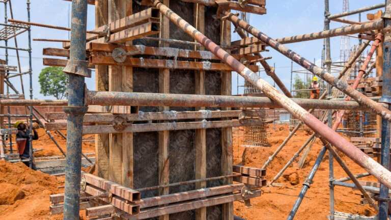 column shuttering